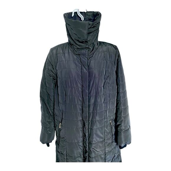 DENNIS By DENNIS BASSO Vintage Winter Long Woman’s Coat Size M. - Picture 7 of 15